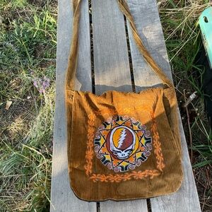 Vintage Gypsy Rose Grateful Dead purse / messenger style